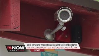 Denver man surprised that fake cameras and phony security stickers didn't keep property safe