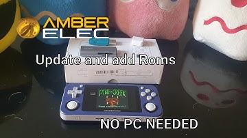Anbernic RG351P Update Firmware and add roms. No PC needed.