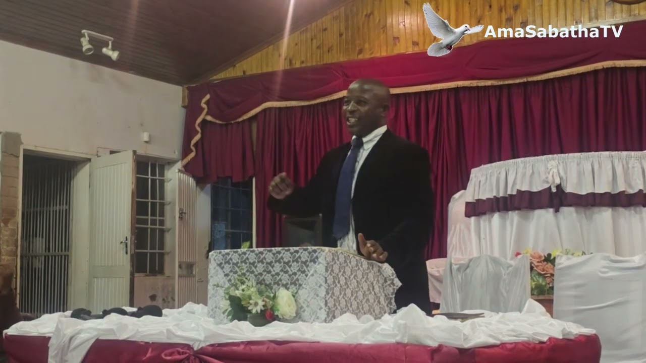 Elder B Ncube   Wrong conditions of eating Ministry Of Healing Chapter 25 Luveve SDA church