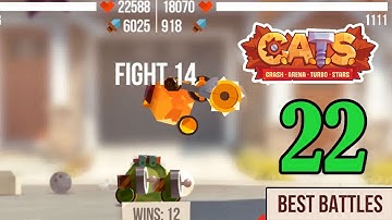 C.A.T.S - Laser with 6000 damage, 1 shot kills the opponent 15k health - KIDO Gaming #22