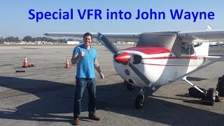 Special VFR into John Wayne