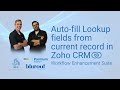 Field Update from Related Module in Zoho CRM