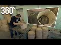 RDF Chuzhbinov drums/Экскурсия в формате 360°/Как изготавливают барабаны