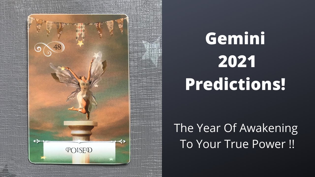 Gemini 2021 Predictions  - A Year Of Awakening To Your True Potential 💗Love, 👩🏻‍💻Career,💰Money