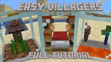 Easy Villagers Mod 1.16 - 1.21 [Full Tutorial]