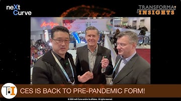 neXt Curve & Transforma Insights kick off #ces2024 Day 1