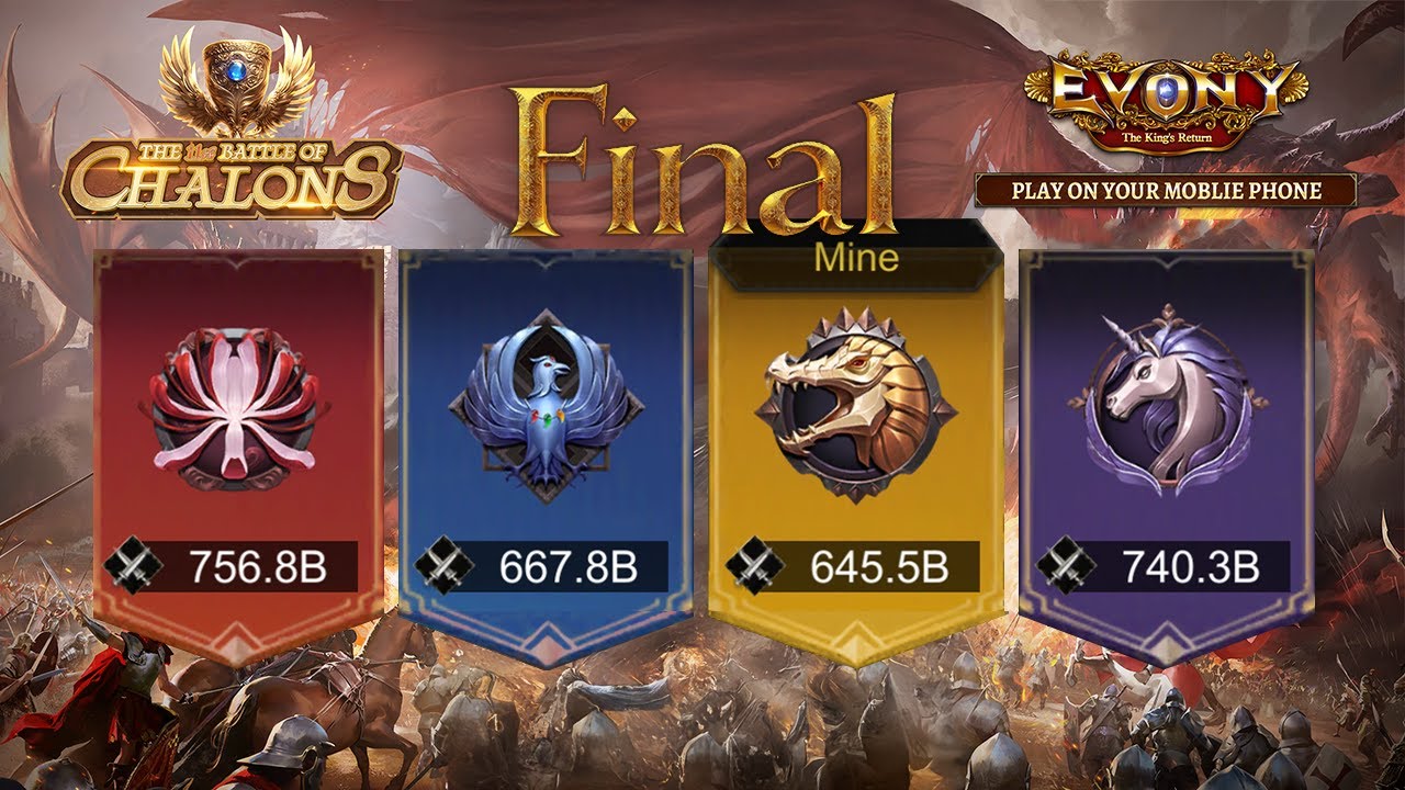 Chalons Final 5-8th | VAL v S451 RST v S453 RET v S584 PTB | Season 11 | Evony: The King's Return