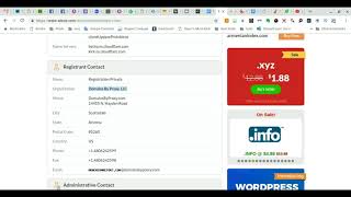 14. Կայքերի նախնական զննում․ Domains By Proxy