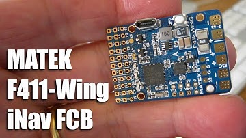 Matek F411-Wing iNav FCB