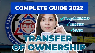 LTO TRANSFER OF OWNERSHIP of second hand and repossessed cars |Process, Requirements, Tips, and cost