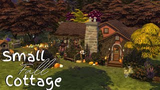 Small Fall Cottage 🍁 // The Sims 4: Speed Build