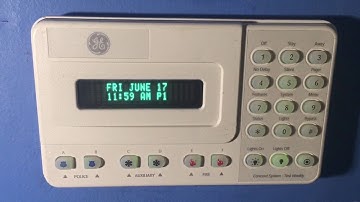 GE / Interlogix Concord 4 VFD Keypad Testing