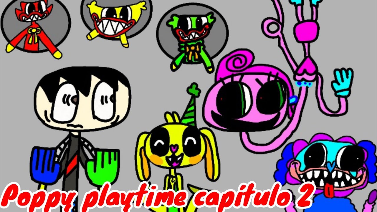 ELES NOS ATACARAM! 😱 POPPY PLAYTIME CAPÍTULO 2 #2 