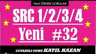 #SRC1 #SRC2 #SRC3 #SRC4 CANLI YAYIN (ÖRNEK SINAV SORULARI) #32