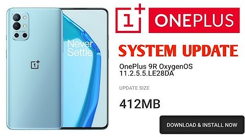 OnePlus 9R oxygen OS 11 LE28DA | How to OnePlus 9r System Update | OnePlus Operating System install