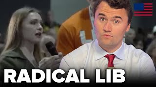 Charlie Kirk DEBATES College Liberal Wanting To ABOLISH The Electoral College