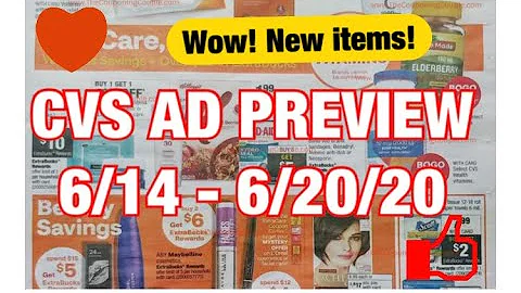 CVS AD PREVIEW Deals for next week! 6/14 - 6/20/2020: FREEBIES, AND NEW ITEMS!!