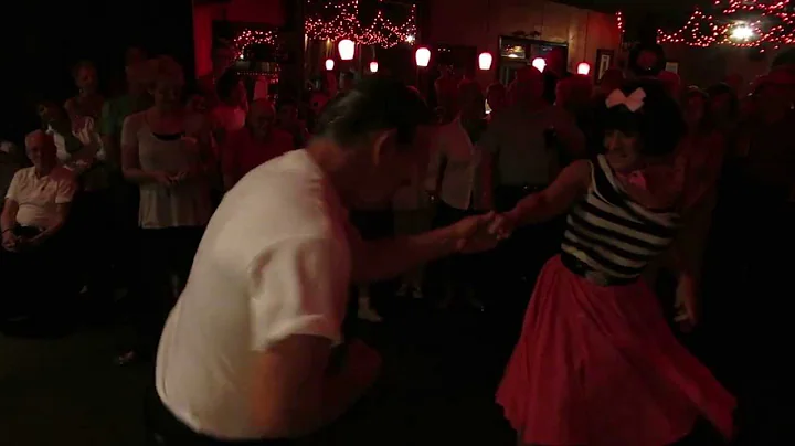Yvette Studdard and Larry Studdard spotlight  danc...
