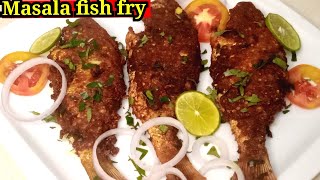 ✓ මසාලා මාළු බැදුම බයිට් එකට මරු | masala fish fry recipe Goodfoodnila