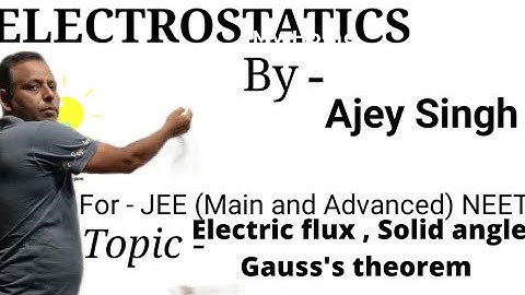 Electric flux,Solid angle,Gauss