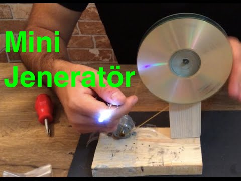 Ev Yapımı Mini Jeneratör , Kendin Yap , Mini Generator , Diy