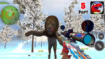 Wild Animal Hunting - Dinosaur Hunter Free Android Gameplay - Part 5