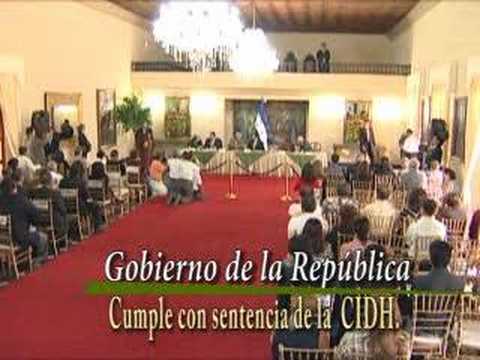 PRESIDENTE ZELAYA: CUMPLE CON SENTENCIA DE LA CIDH