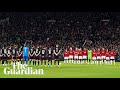 Manchester United observes moment of silence at Old Trafford for Sir Bobby Charlton