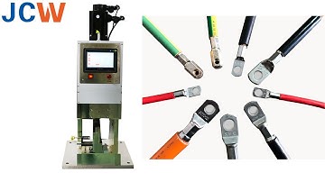 JCW-30T Servo Motorized Heavy-duty Terminal Crimping Press ( 10-240mm² )