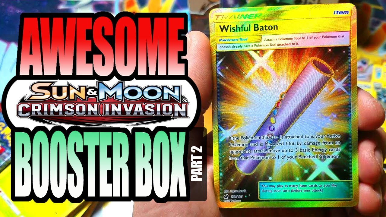 DOUBLE SECRET RARE BOOSTER BOX! POKEMON CRIMSON INVASION BOOSTER PACK OPENING