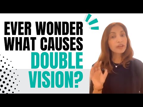 Ever wonder what causes double vision? 👀👀?