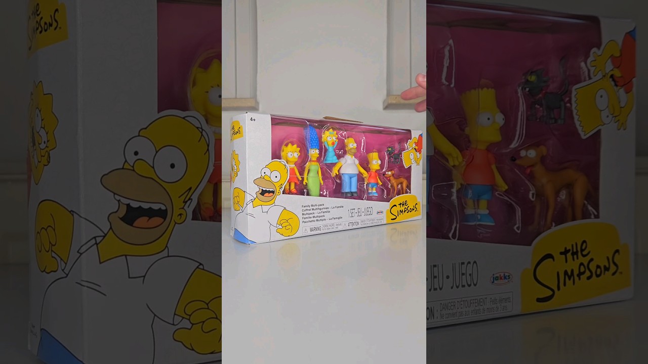 Jakks Pacific Unboxing The Simpsons Family Multi-pack 📺 