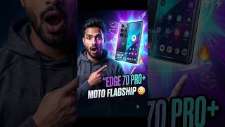 Moto Edge 70 Pro+ 😳 | Motorola Went PREMIUM 🔥 #Motorola #MotoEdge70 #TechShorts