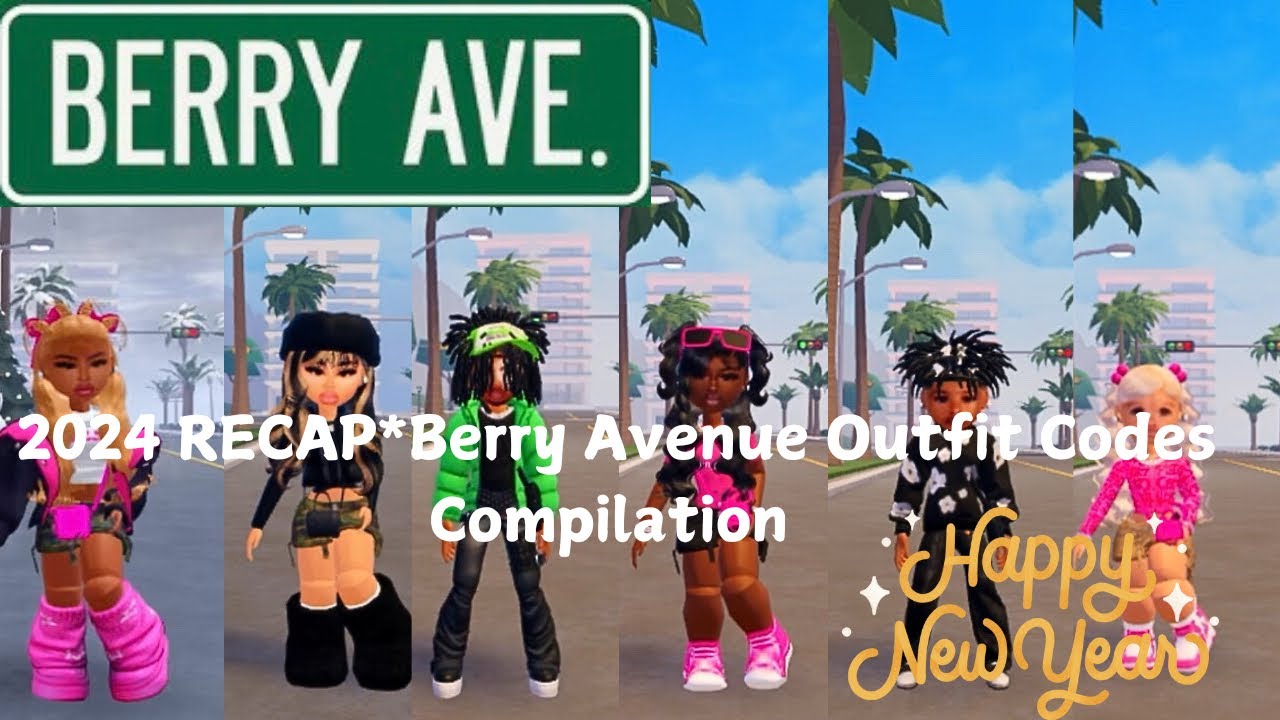 2024 RECAP! Best Berry Avenue Outfit Codes Compilation - YouTube