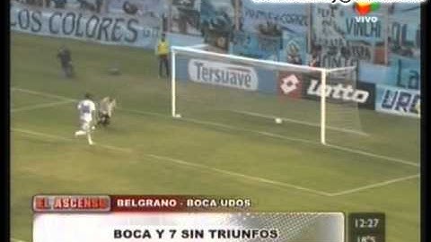 Belgrano 2 Boca Unidos 1 Torneo Nacional B 2010-11 Los goles