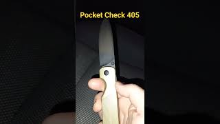 Pocket Check 405 Oknife Duron #edc #edcknife #sharps #blade #pocketcheck