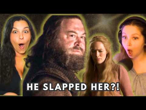 Robert Baratheon SLAPS Cersei! Fans React To GOT S1E6 Game Of Thrones Reaction Compilation