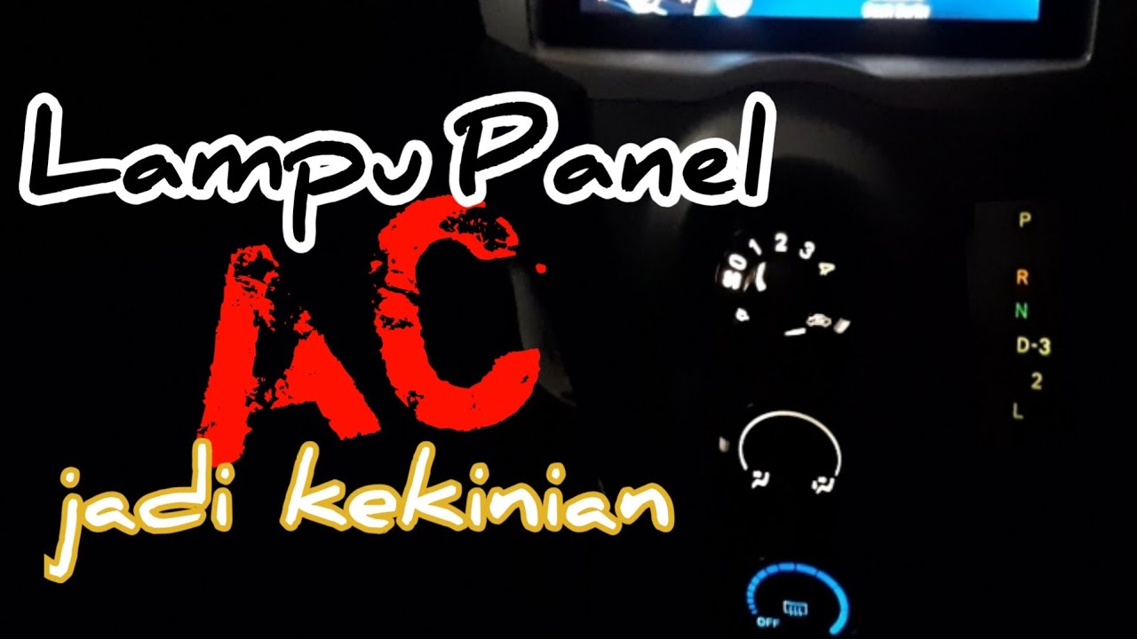 Lampu Panel || Kenob  AC Toyota Yaris 2012