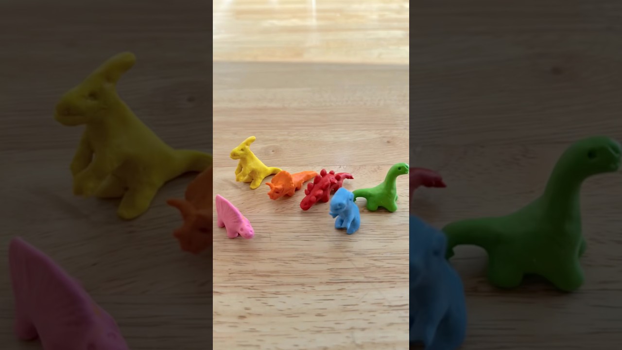 Dinosaurs Clay Stop Motion Animation #dinosaurs #dinosaur #claymation #claystopmotion #stopmotion