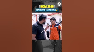 😱 IOQM 2025 Exam Ka Tough Level – Student Reaction!🤯