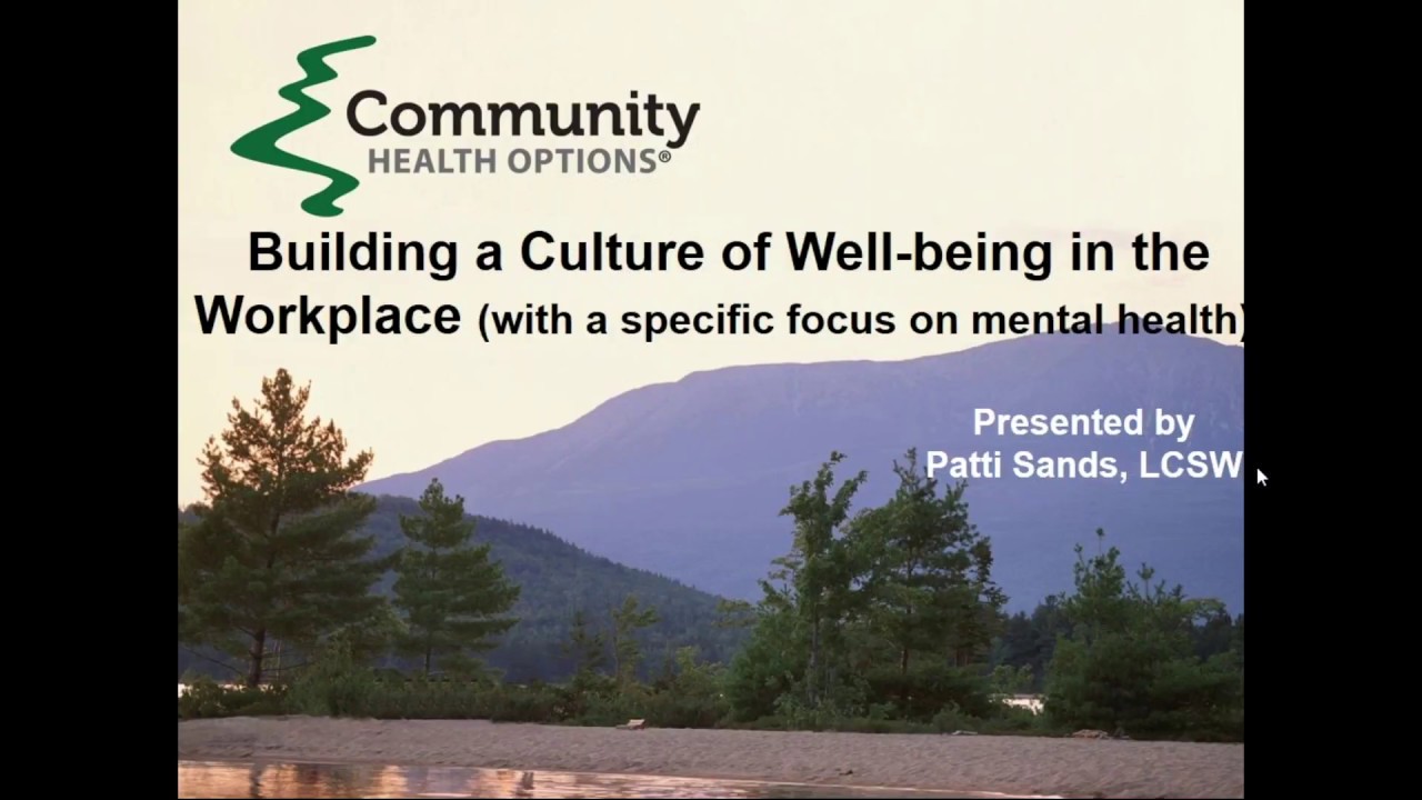 Webinar: Learn How Supervisors Can Help Create a Culture of Well-being at Work