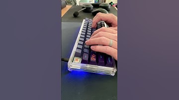 Soft Holy Panda Switches | Stacked Acrylic Keyboard | MT3 | Typing Test