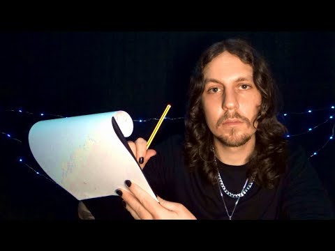 ASMR Drawing You Artist Roleplay
