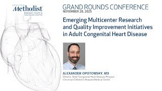 Emerging Multicenter Research And Quality Lmprovement Initiatives In Ad... Dr. Alexander Opotowsky