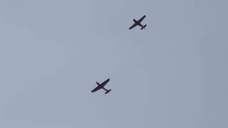 Scottish Aviation Bulldog T.1 658 & De Havilland Dhc-1 Chipmunk T.10 Wb585 20082025