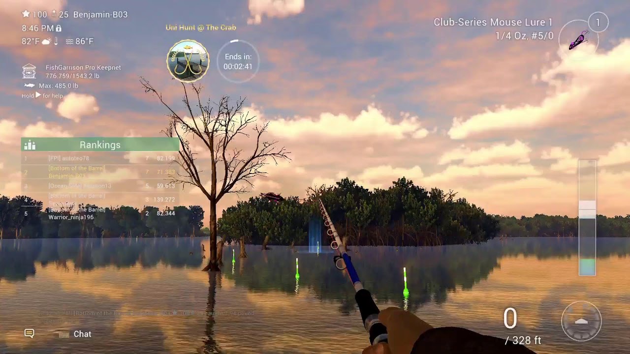 Uni Hunt @ The Crab: Fishing Planet Custom Comp #1