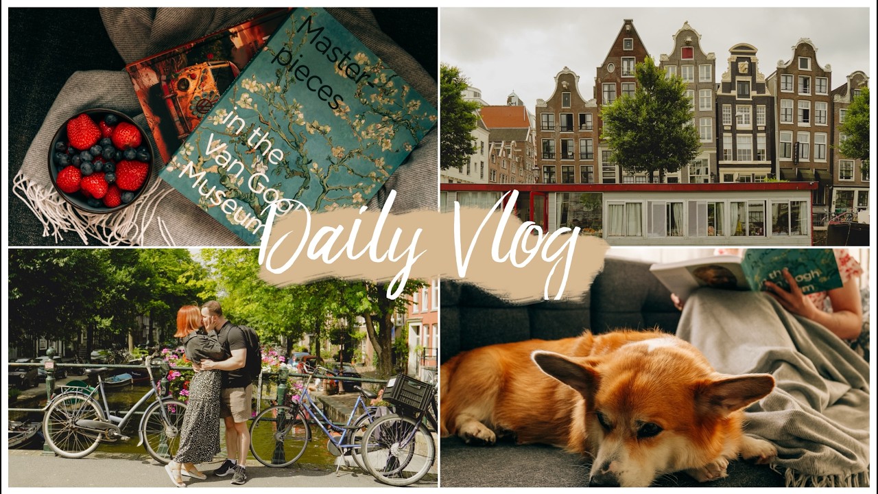 Screen-free Escape | Slow Summer Days in Amsterdam | Daily Vlog