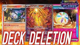 🔥🕯Chi-Yu ex & Chandelure Deck Make the Perfect Hand Control Team | PTCGL