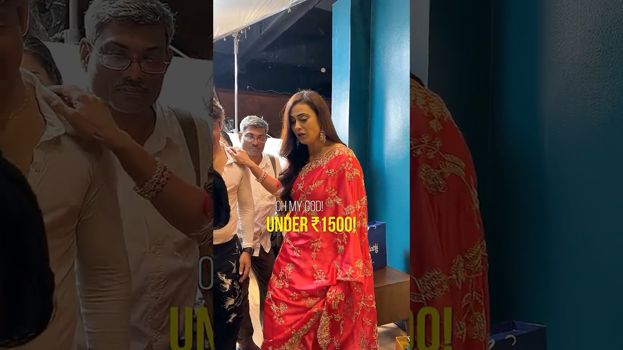 Shocking Sudathi Saree Review by Shweta Tiwari 🤯