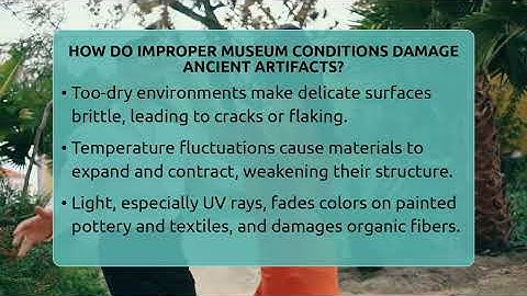 How Do Improper Museum Conditions Damage Ancient Artifacts? - Central America Uncovered